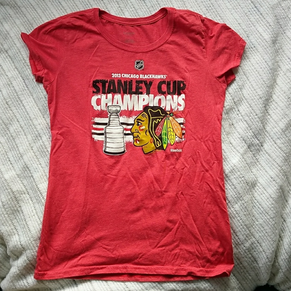 Chicago Blackhawks 2013 championship tshirt